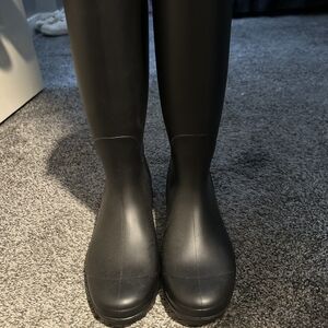 UGG Black Women's Winter Rain Boots